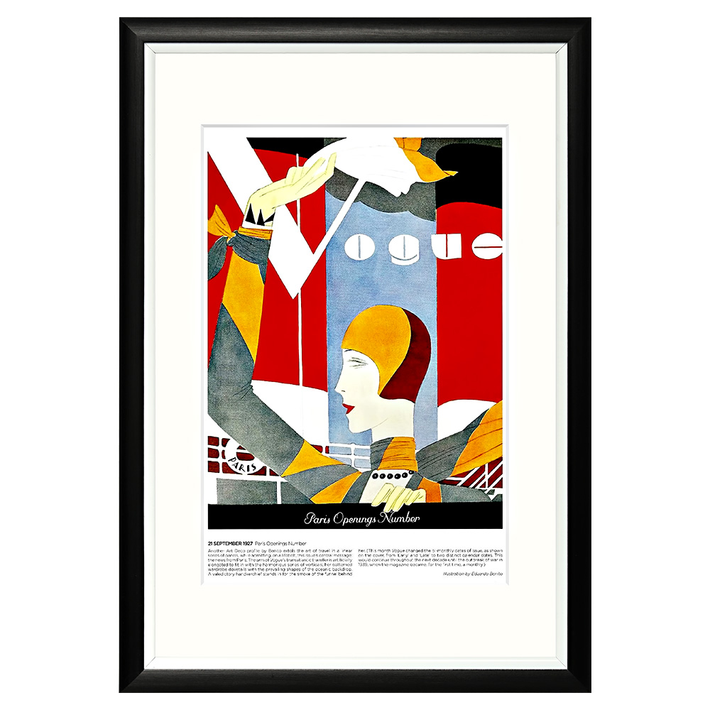 417320045_1818 Арт-постер «Vogue, сентябрь 1927» Object Desire 