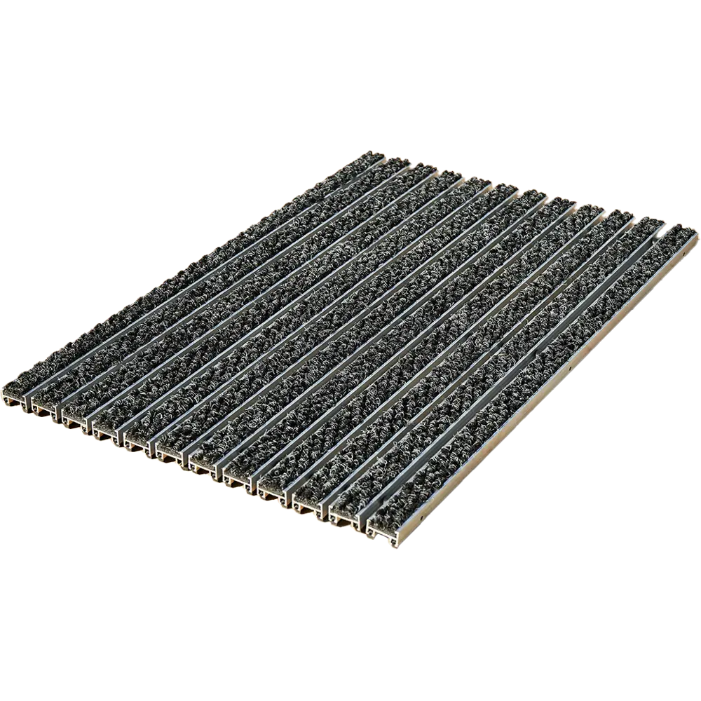 Решетка придверная Gidrolica Step 30002 390x590 мм цвет черный STLM-2020622