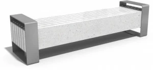 ENCHO ENCHEV - ETE Бетонная скамейка без спинки  134