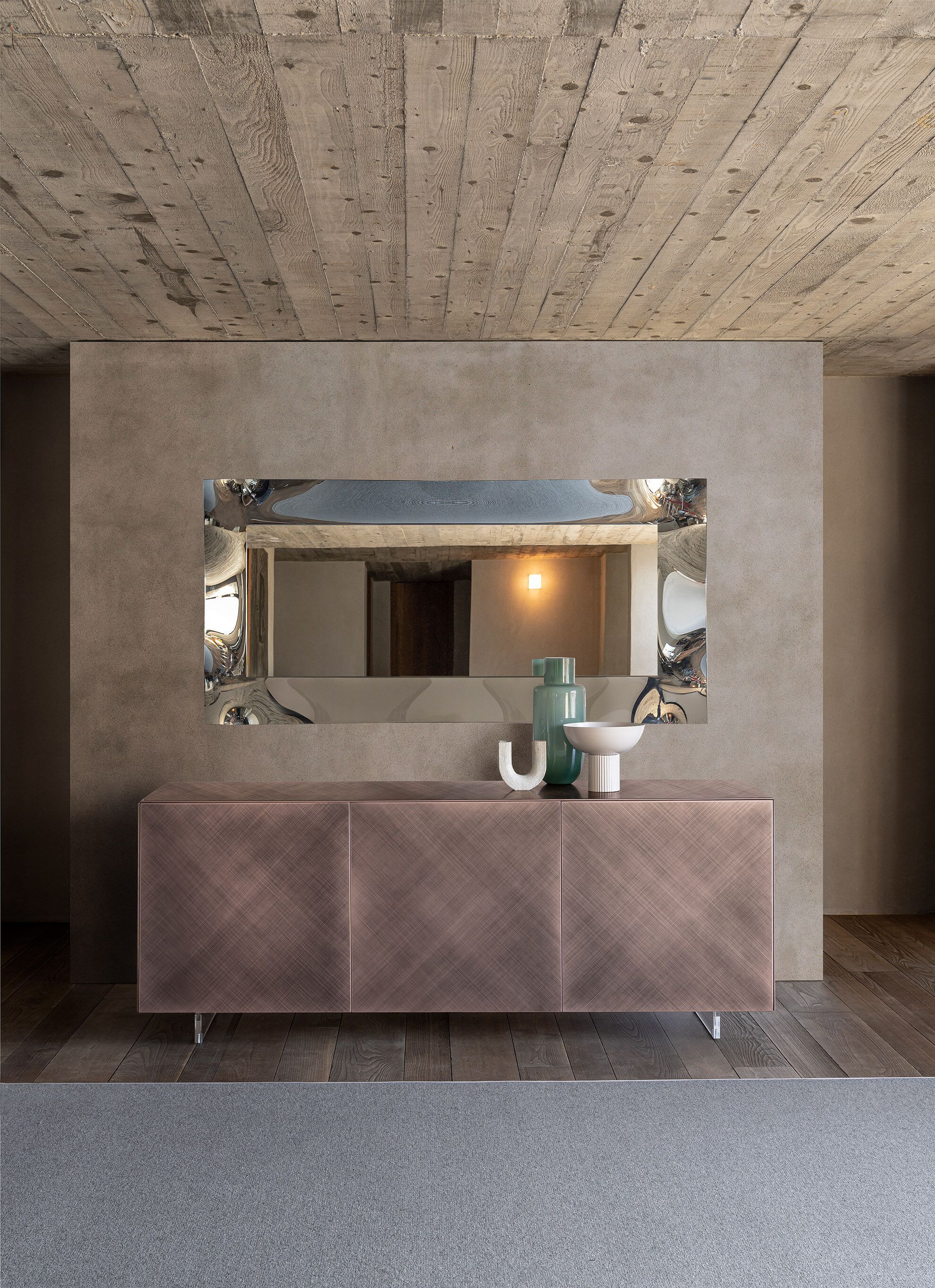 Деревянный шкаф с распашными дверями RIFLESSI Essenzia ARCH-00128514 - Вид №1