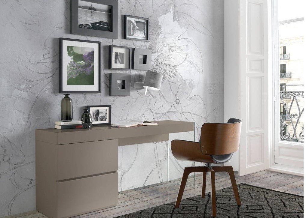 Письменный стол с ящиками белый Personalidad от Angel Cerda ANGEL CERDA  147523 Белый  - Вид №3