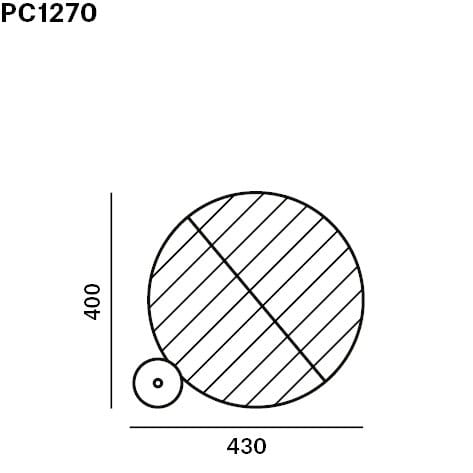 Стеклянная светодиодная настольная лампа BROKIS Geometric ARCH-00003219 - Вид №9
