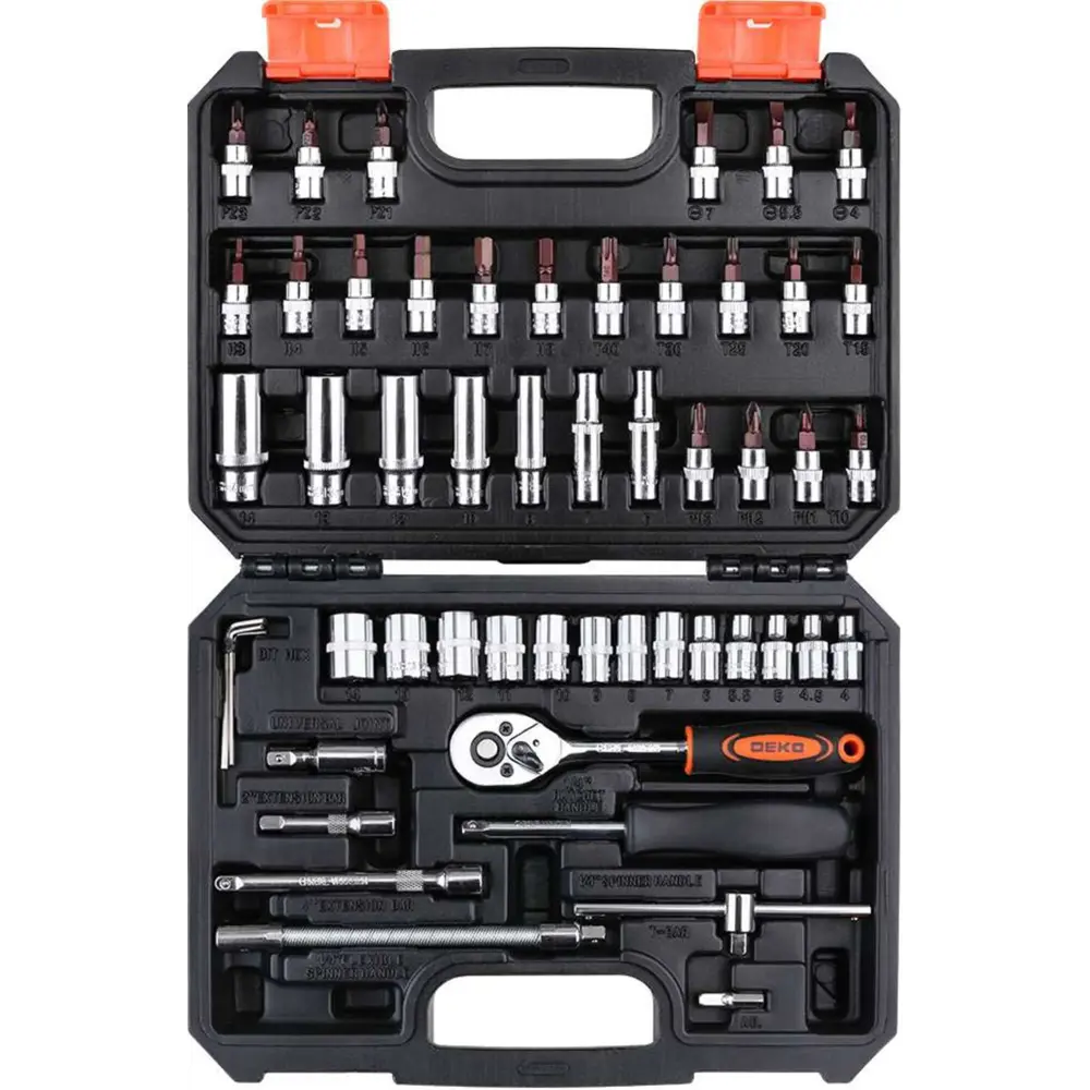 Набор инструментов DEKO TZ53 для авторемонта (53 предмета) 89398602 STLM-1471877 - Вид №1