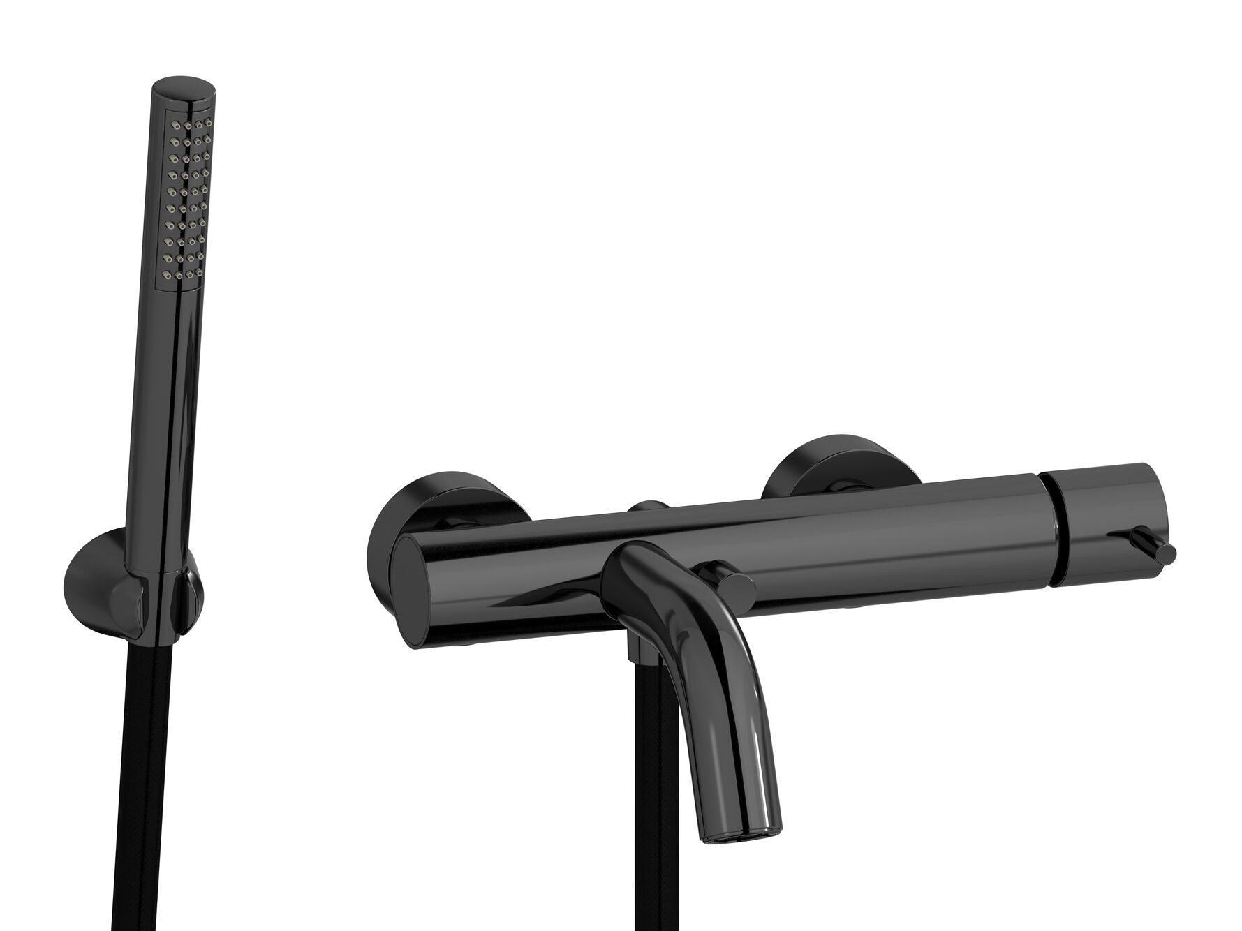 Настенный смеситель для ванны с ручным душем IB Милан Турин ARCH-00014917