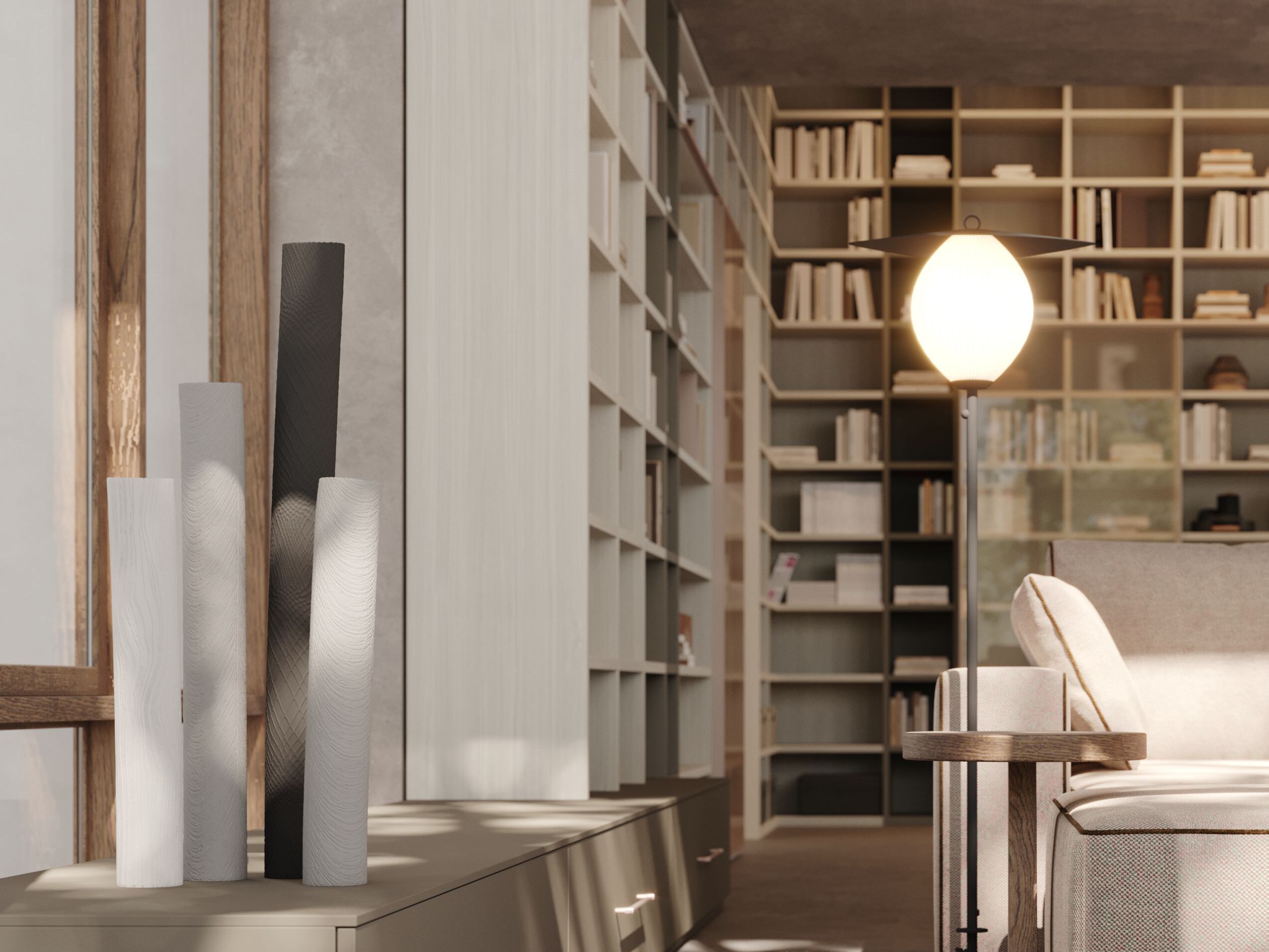 Книжный шкаф с угловым днем Giessegi день за днем ARCH-00151096 - Вид №3