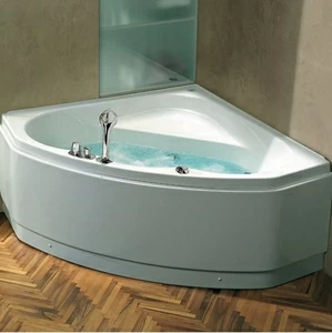 Ванна угловая с гидромассажем India 120 см