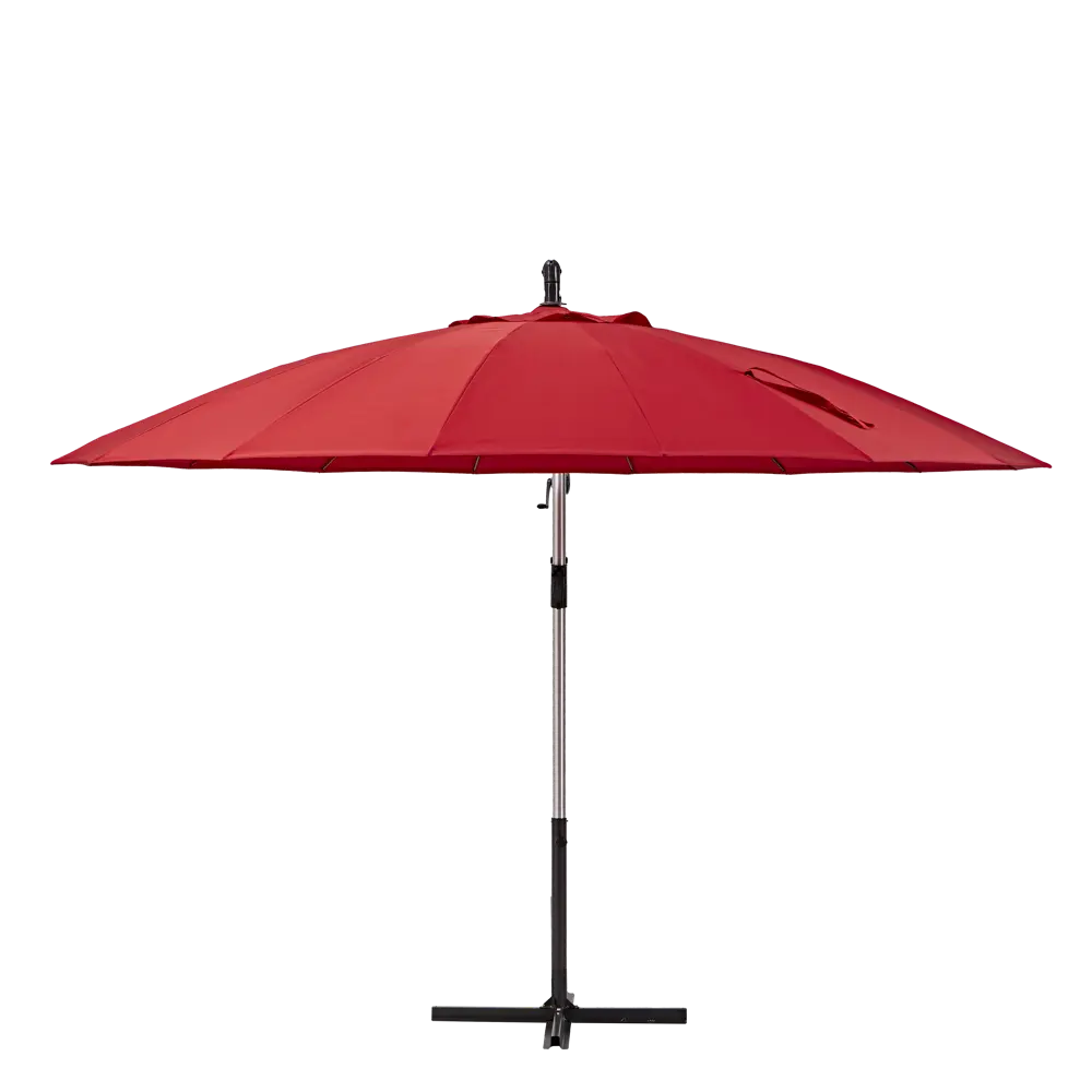 Зонт садовый Naterial Sinae 2.9 м красный с подставкой STLM-2128175 - Вид №1