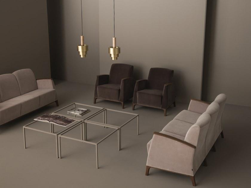 PIAVAL Кресло из ткани с подлокотниками Mamy | contract 57-64/1 | 57-64/1n 57-64/1 ~ 57-64/1n - Вид №2