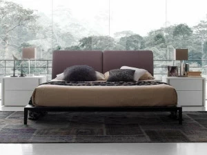 Kico Кровать из титана с мягким изголовьем Letti