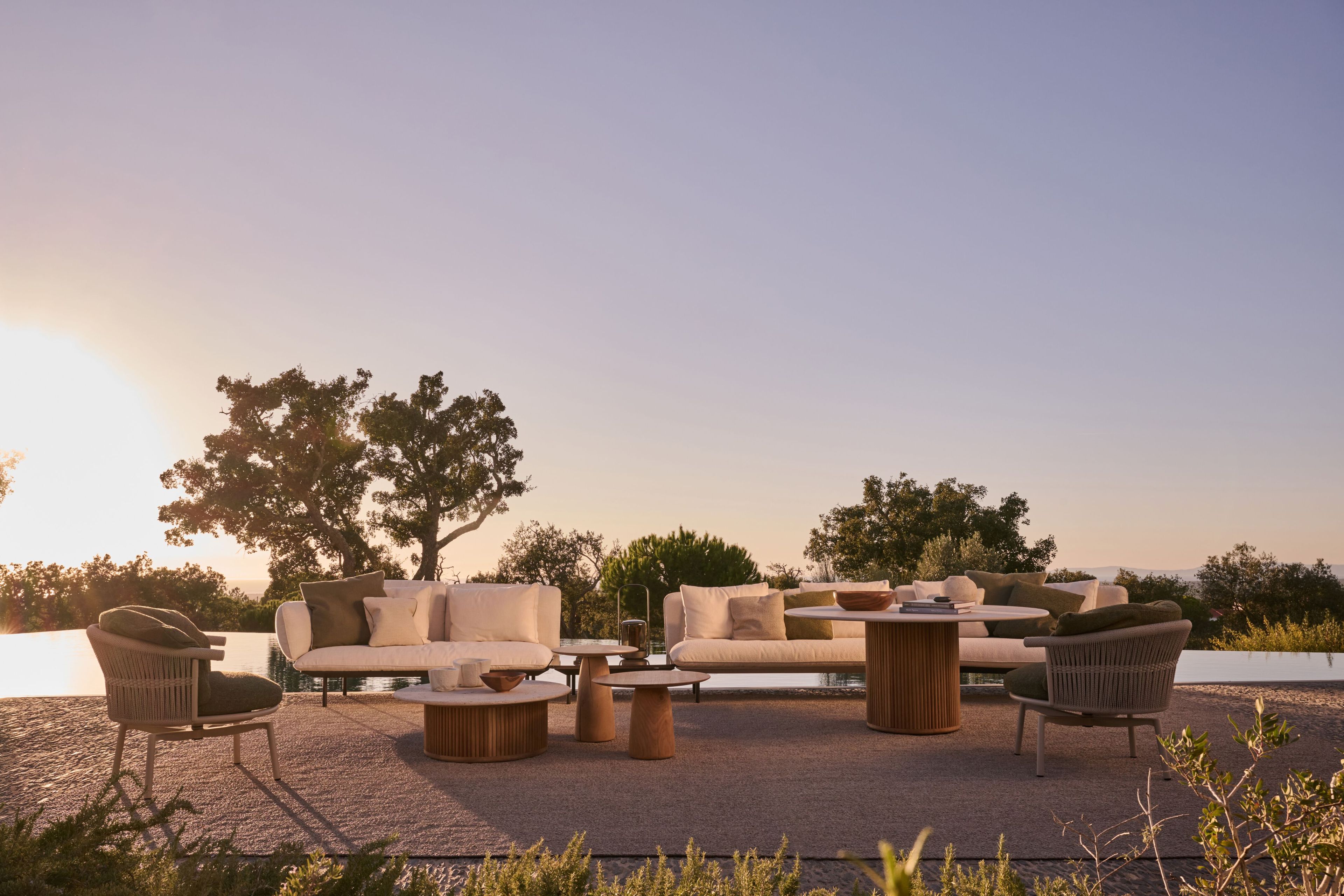 Алюминиевое садовое кресло с подлокотниками TRIBÙ Senja ARCH-00056855 - Вид №8