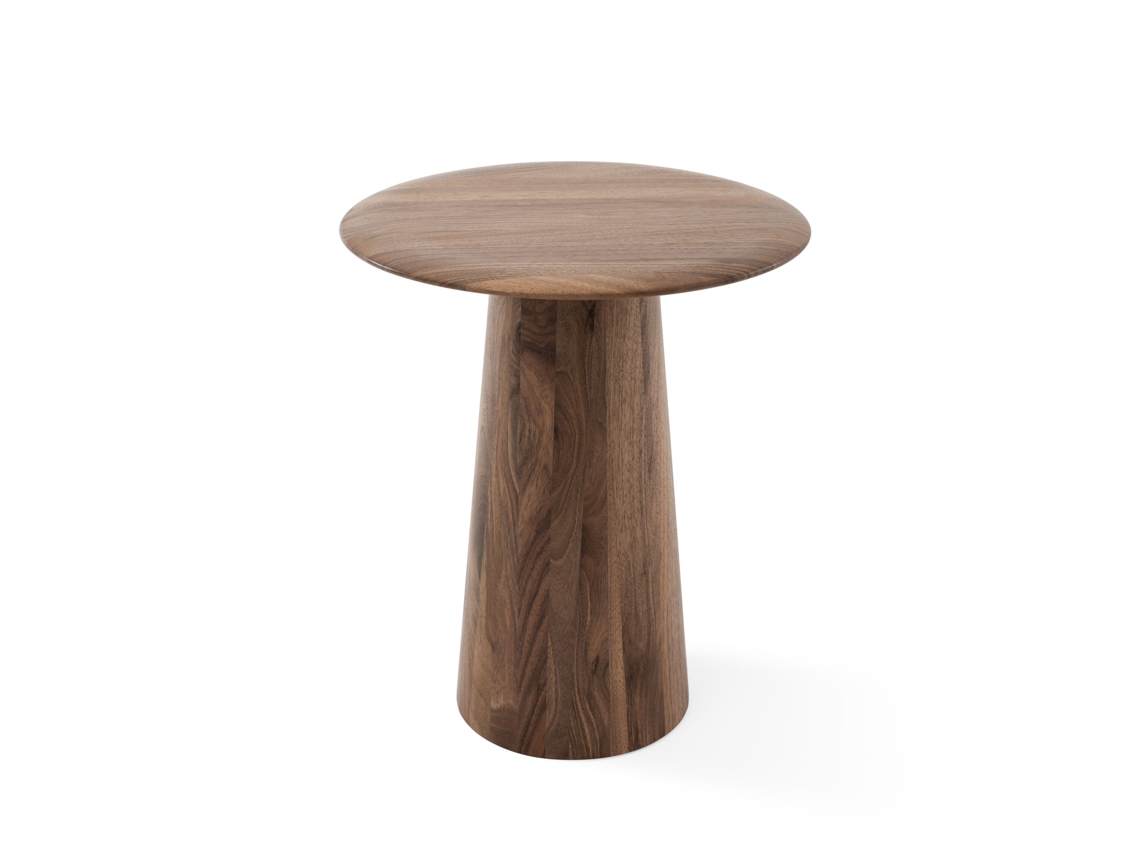 Круглый журнальный столик из орехового дерева Gazzda MUSHROOM ARCH-00038653