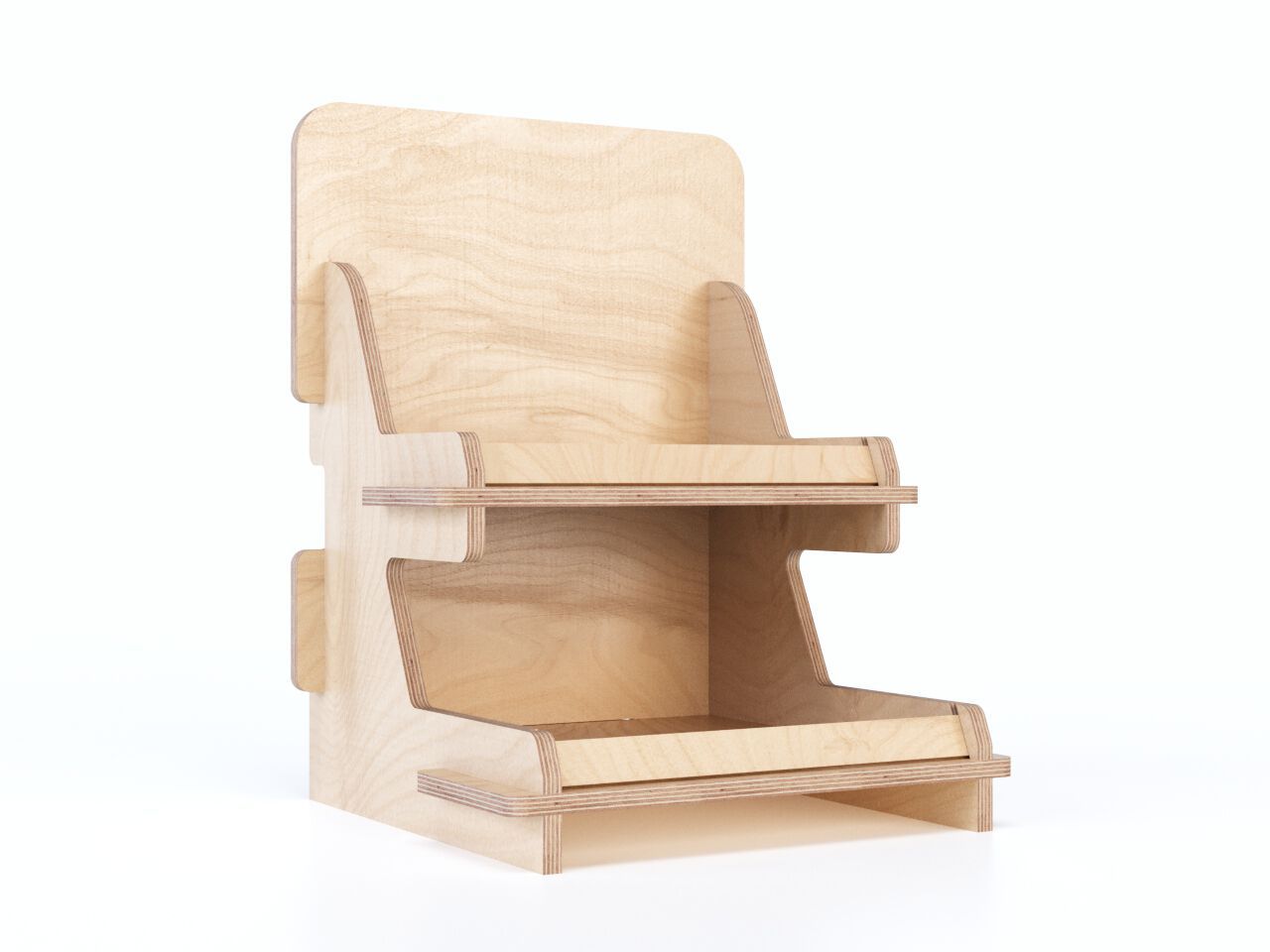 Деревянная стойка дисплея Esposit экспоненты ARCH-00094529