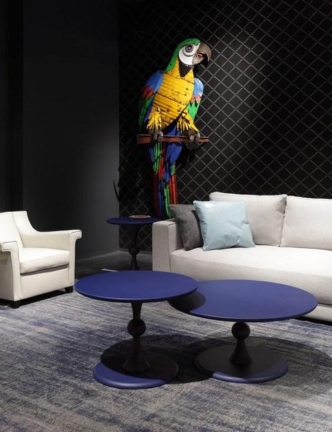 Bodema Круглый лакированный журнальный столик  Cle001/cle002/cle003  - Вид №5