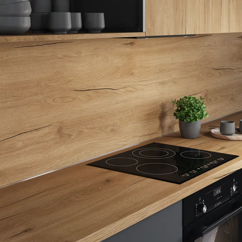 Столешница кухонная Santreyd Верея 300х60 см матовая коричневая 89367850 STLM-0879526 - Вид №3