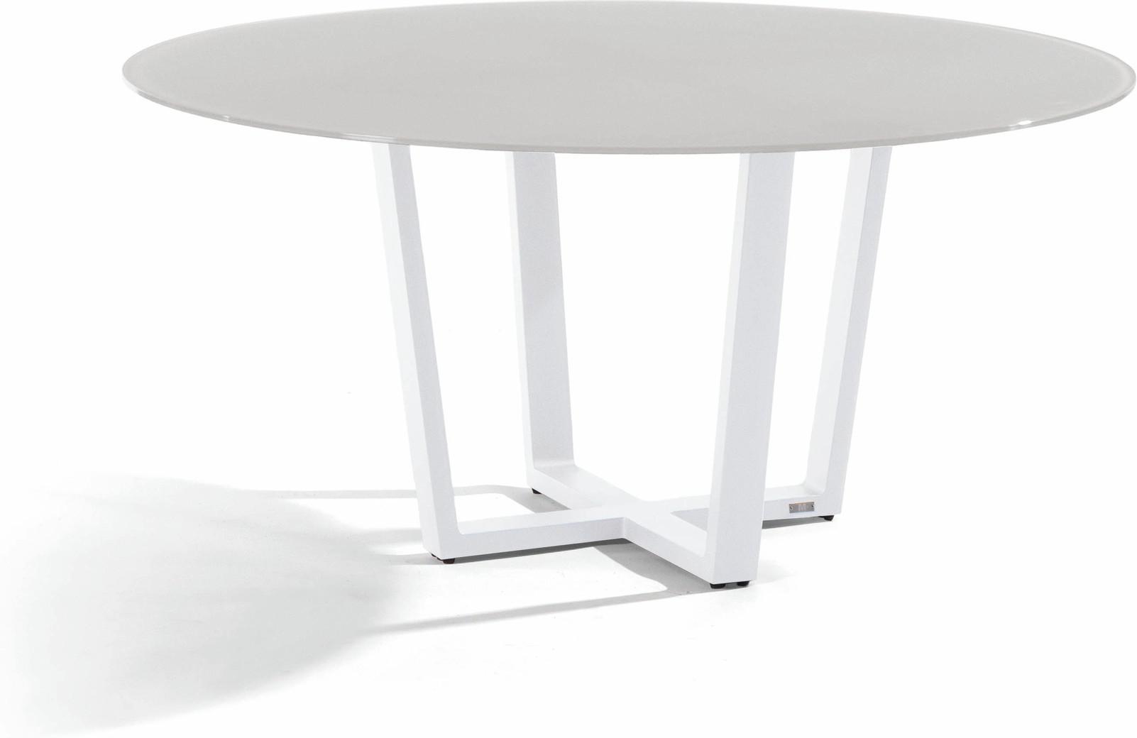 Обеденный стол pca white f8 ⌀155см Manutti Fuse MNST952
