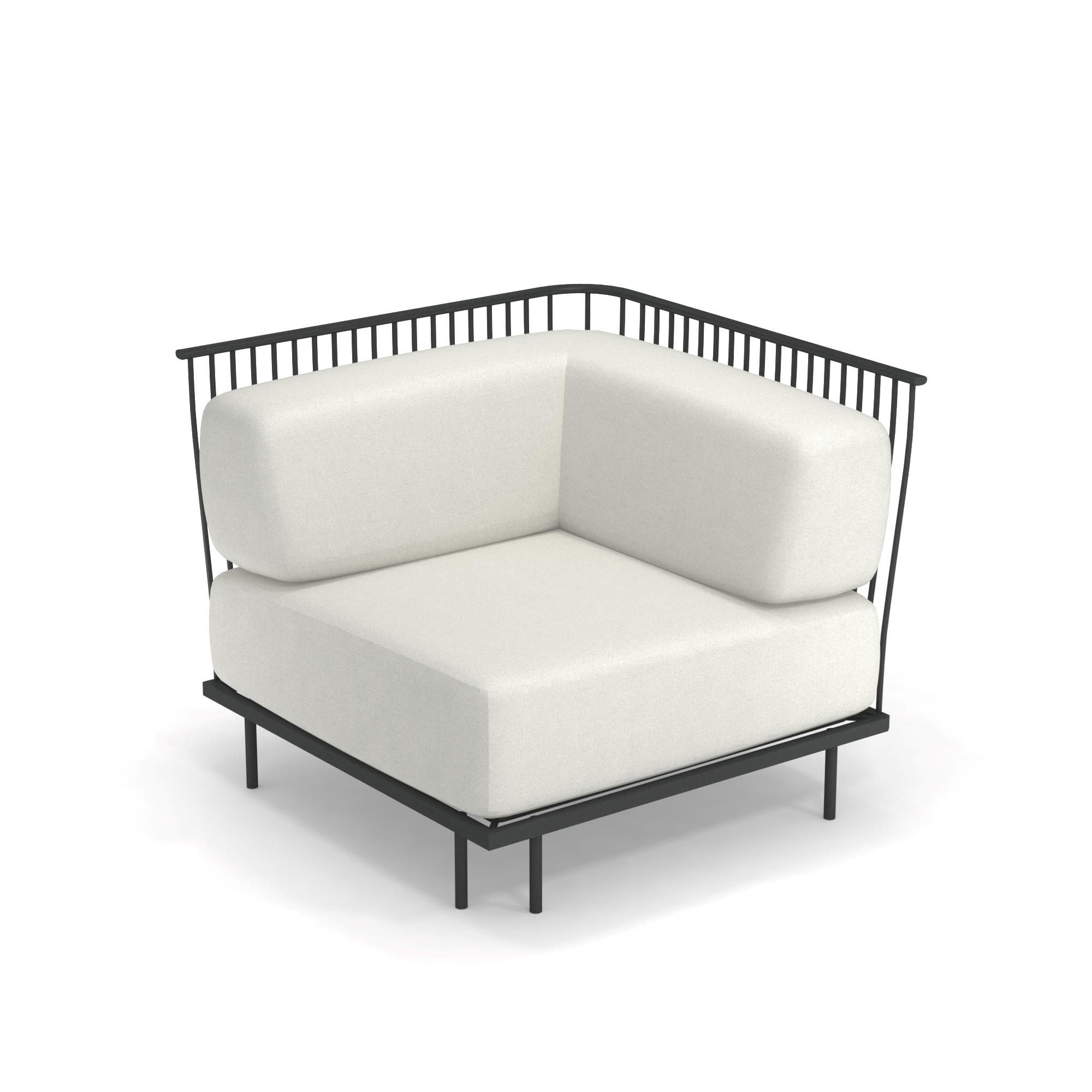 Тканевое мягкое угловое садовое кресло emu Cannolè ARCH-00124032 - Вид №7