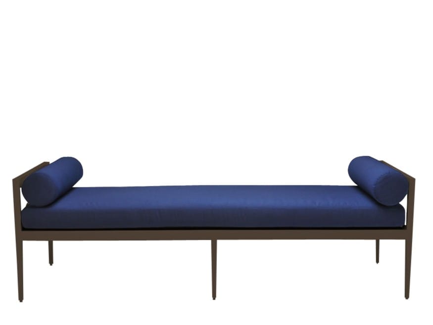 Алюминиевая скамья с порошковым покрытием JANUS et Cie Azimuth ARCH-00105211 - Вид №1