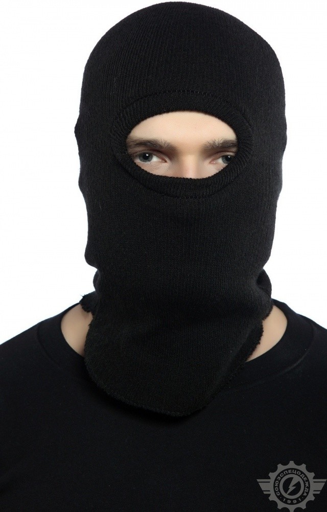58760 Шлем-маска трикотажная  Головные уборы  размер Спецодежда  - Вид №2
