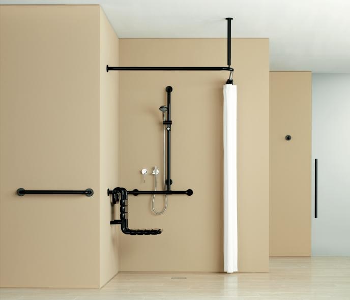 802.34.V0130 Active+ занавеска для душа/кабины HEWI Duschvorhänge/-stangen  - Вид №7