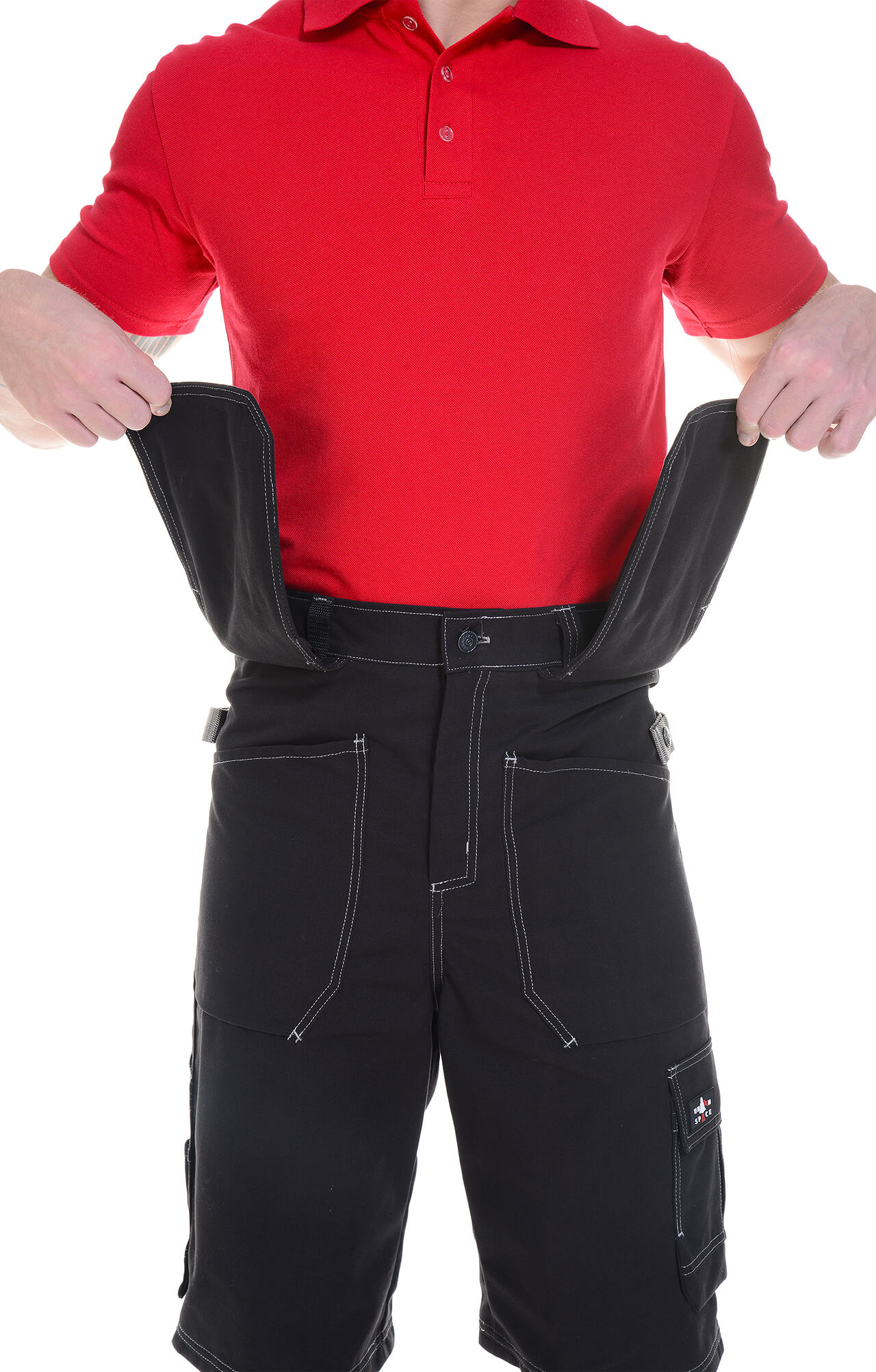 62882 Шорты  черные Union Space  Летняя спецодежда  размер 52-54/170-176  - Вид №7