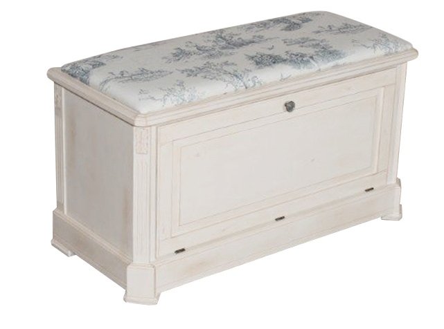 Сундук-пуф Mobilier de Maison бело-серый ДОМАШНЯЯ ОБСТАНОВКА FASHION 017245 Белый;серый Santreyd - Вид №1