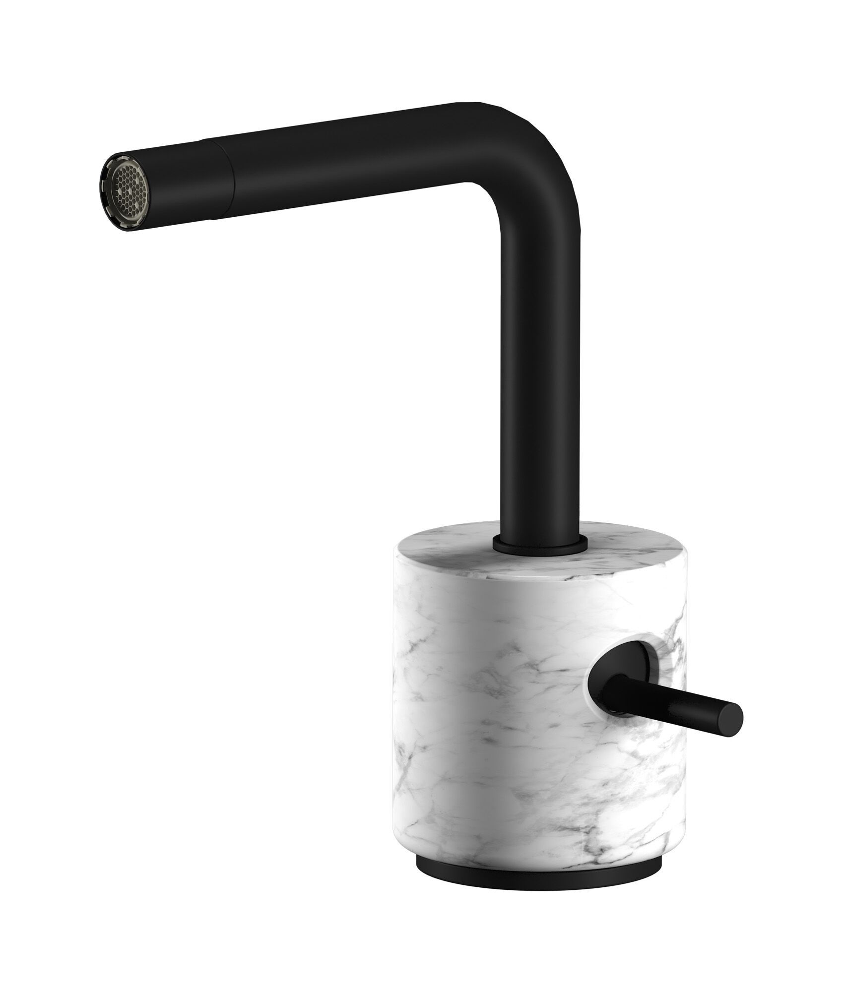 Смеситель для биде с одной ручкой из мрамора IB мрамор + мрамор Elle ARCH-00140636 - Вид №8