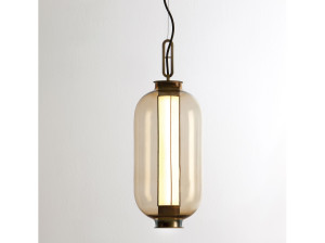 Выдувное стекло открытый подвесной светильник / подвесной светильник