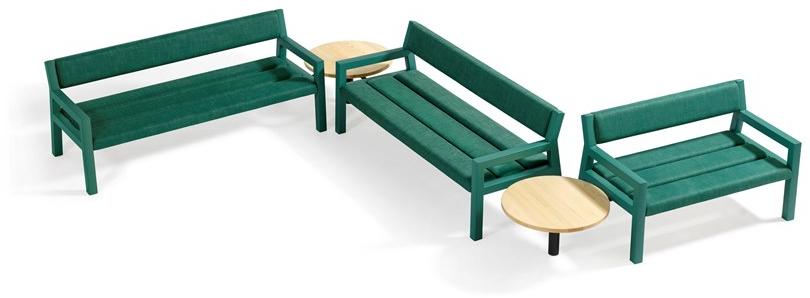 Blå Station Модульная скамья Park+ Bla Station sun-id-1471636 - Вид №10