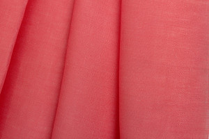 2С64 Блузочно-сорочечная 125±5 г/кв.м ФАСОВКА 50 см х 50 см 100% лён №1068 розовый Gamma