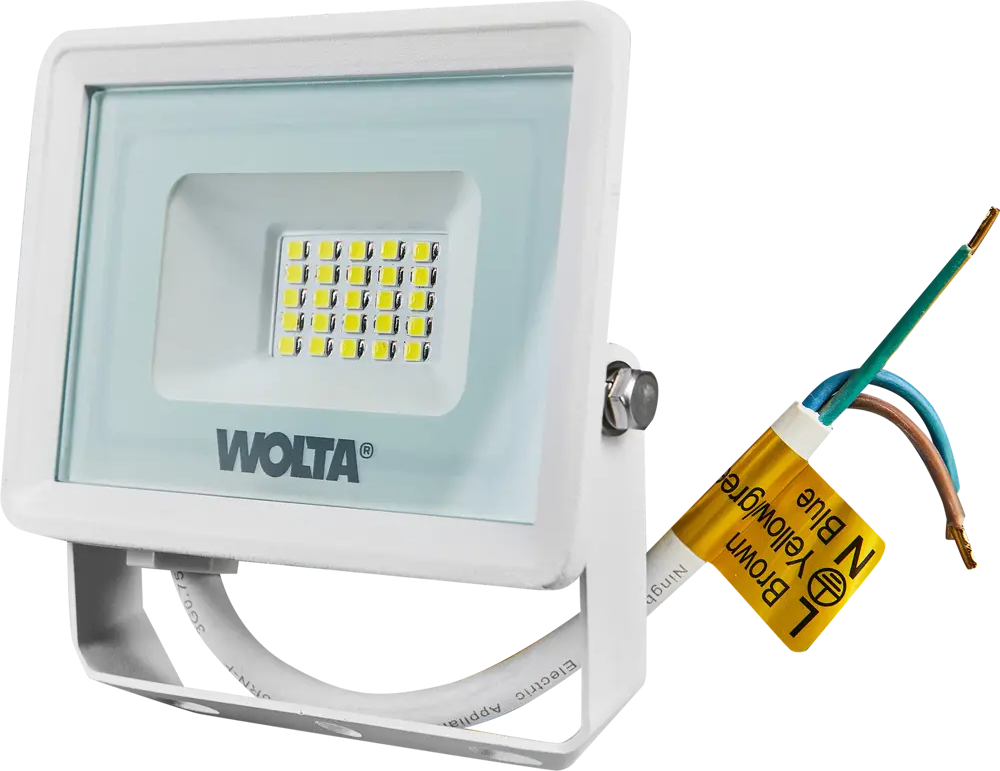 Светодиодный прожектор Wolta WFL-20W для уличного освещения 89338413