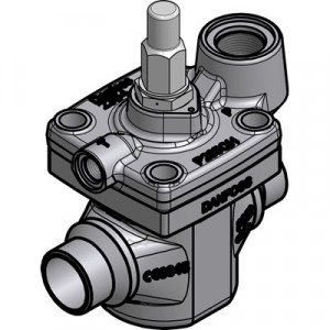 Danfoss ICS — сервоприводные клапаны с пилотным управлением ICS 25-5 (D 25) Клапан регулятор давл. 027H2020