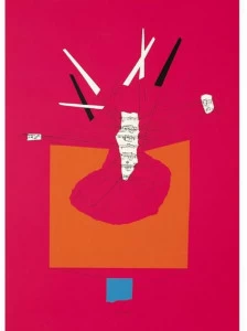 Danese Milano Трафаретная печать на бумаге  Dmdzrt3