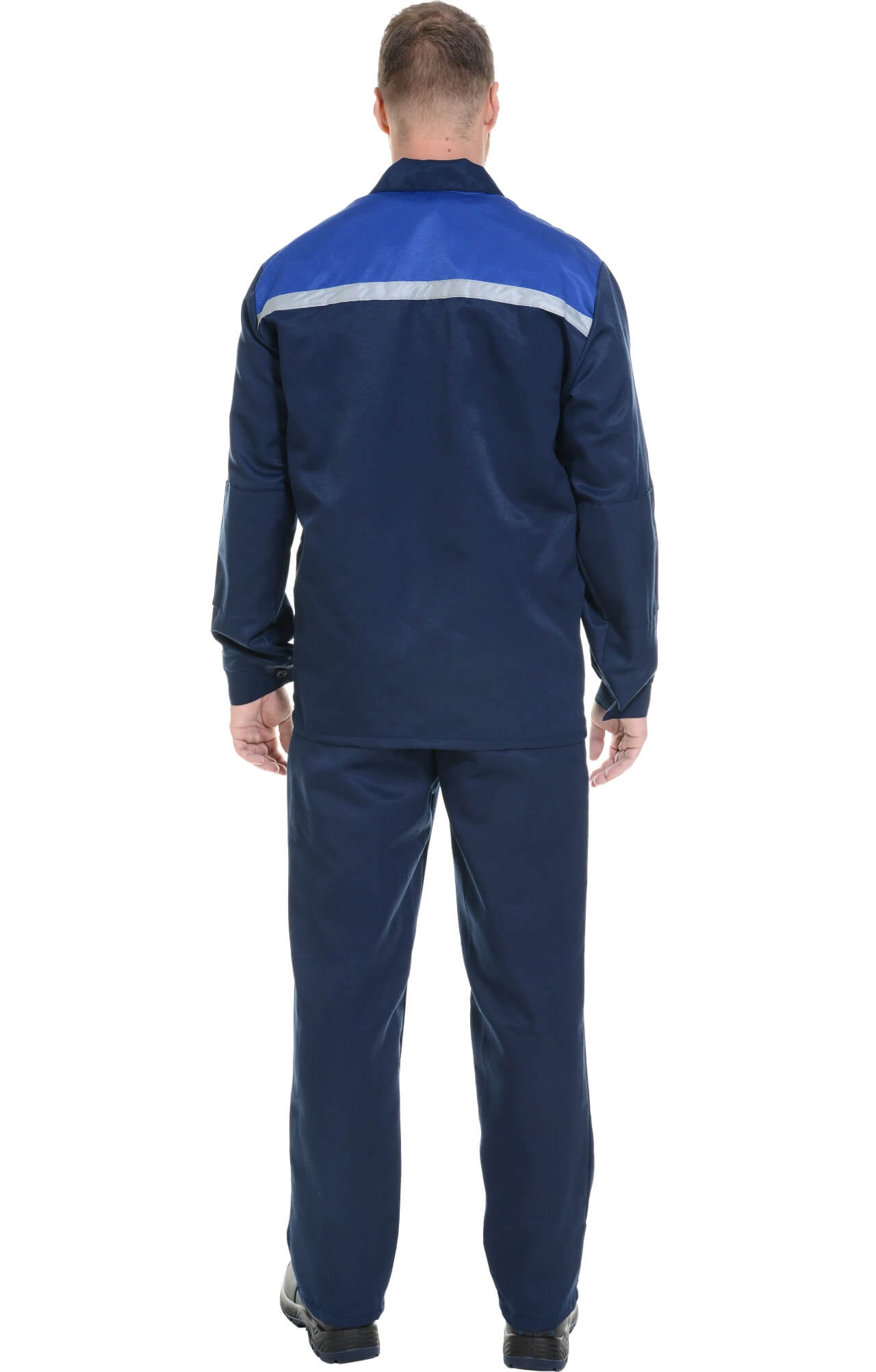 63025 Костюм Строителя темно-синий василек  Летняя спецодежда  размер 52-54/170-176  - Вид №10