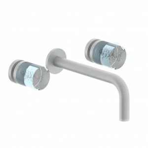 C22-3303 C22-3303 Смеситель для ванны настенный на 3 отверстия НЕБЕСНЫЙ Cristal & Bronze CÉLESTE