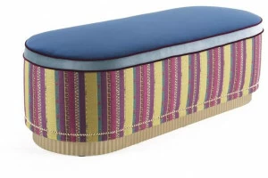 ETRO Home Interiors Мягкая бархатная скамейка Meriam E.mei.222.b