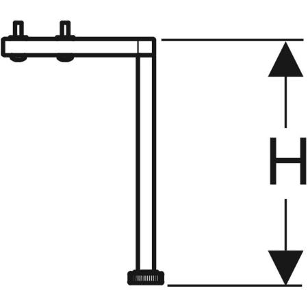 500.367.00.1 Комплект ножек Geberit Geberit  - Вид №4