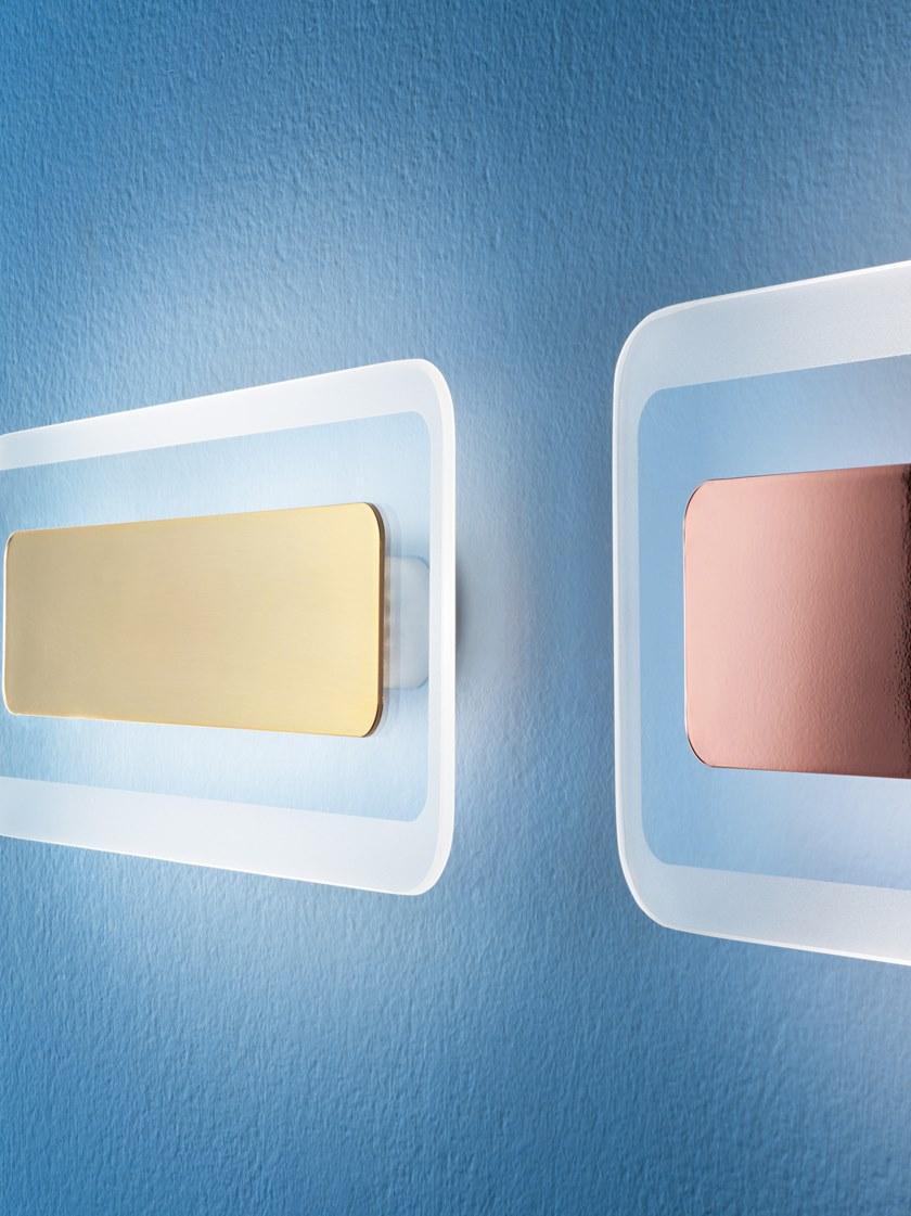 Linea Light Group Светодиодный настенный светильник из стали и стекла Antille sun-id-1483922 - Вид №2