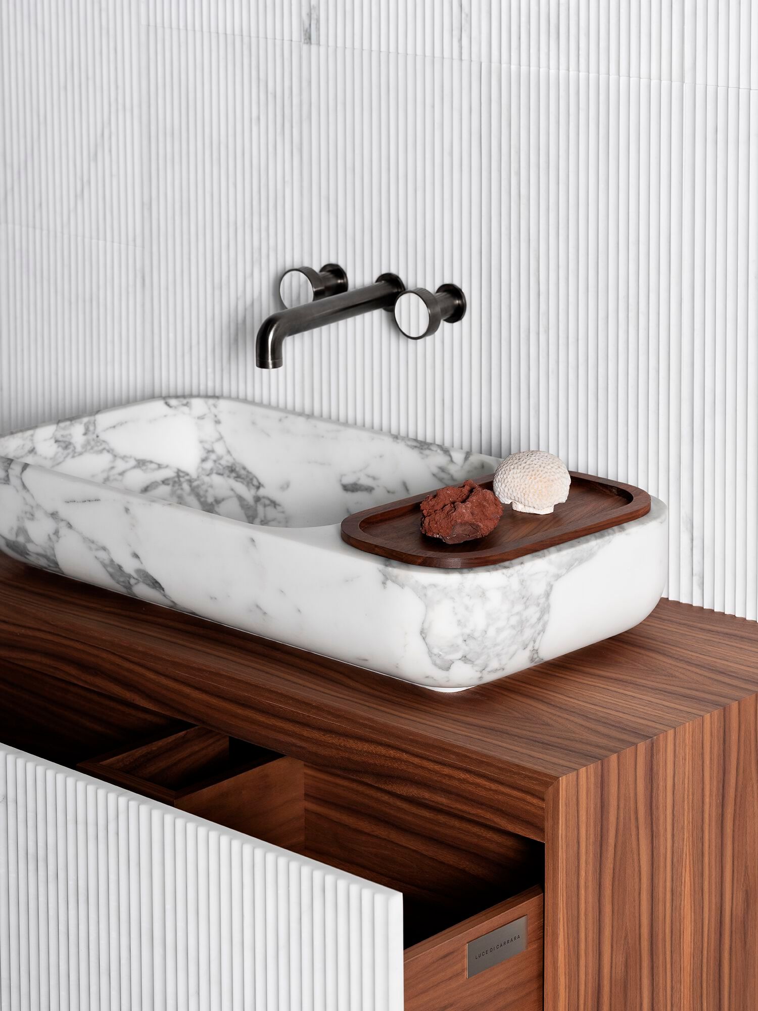 Прямоугольная мраморная столешница LUCE DI CARRARA Monolithos ARCH-00059594 - Вид №2