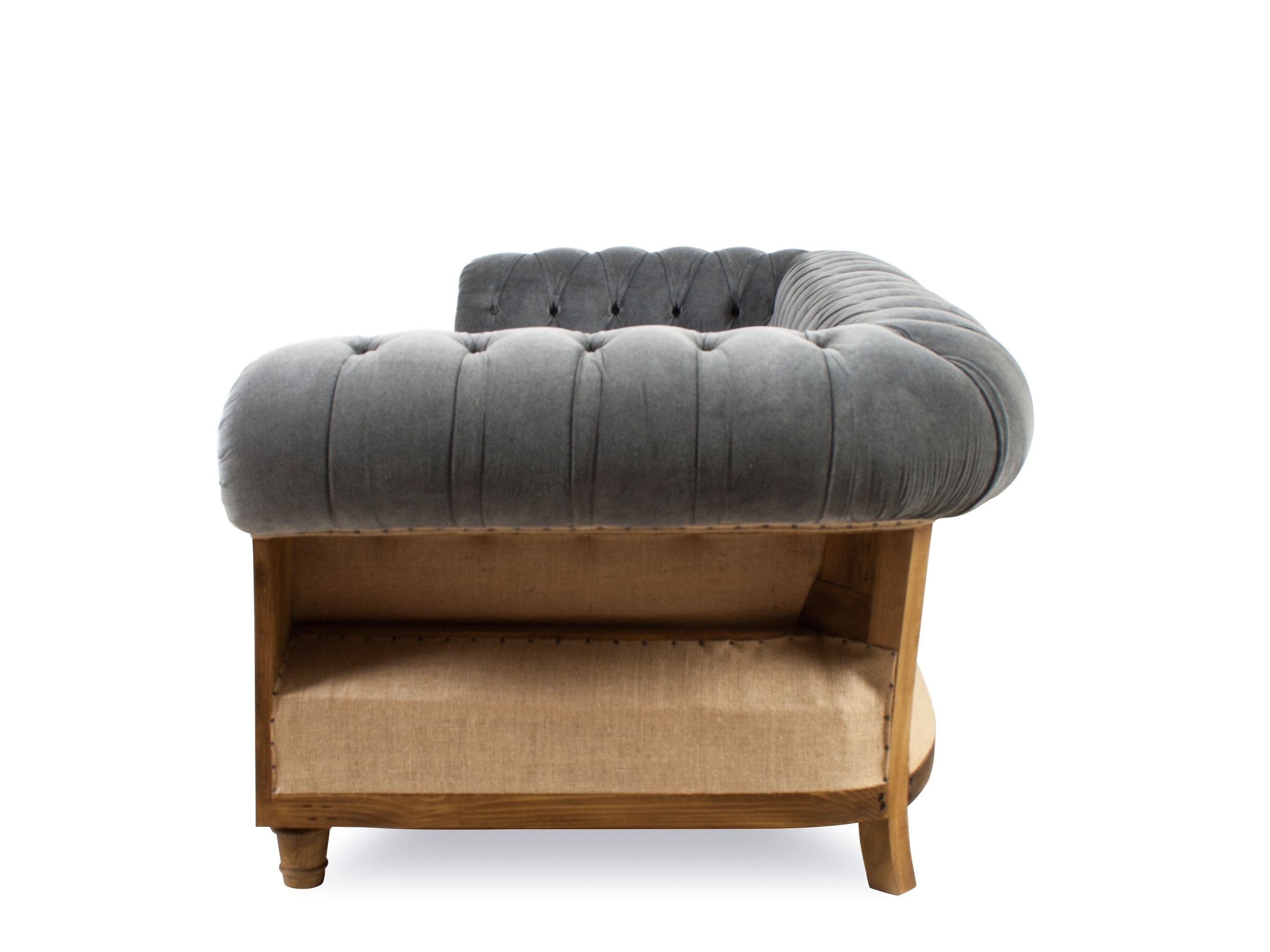 3-местный бархатный диван capitonné CREARTE COLLECTIONS Chesterfield Loor Essence ARCH-00095823 - Вид №1