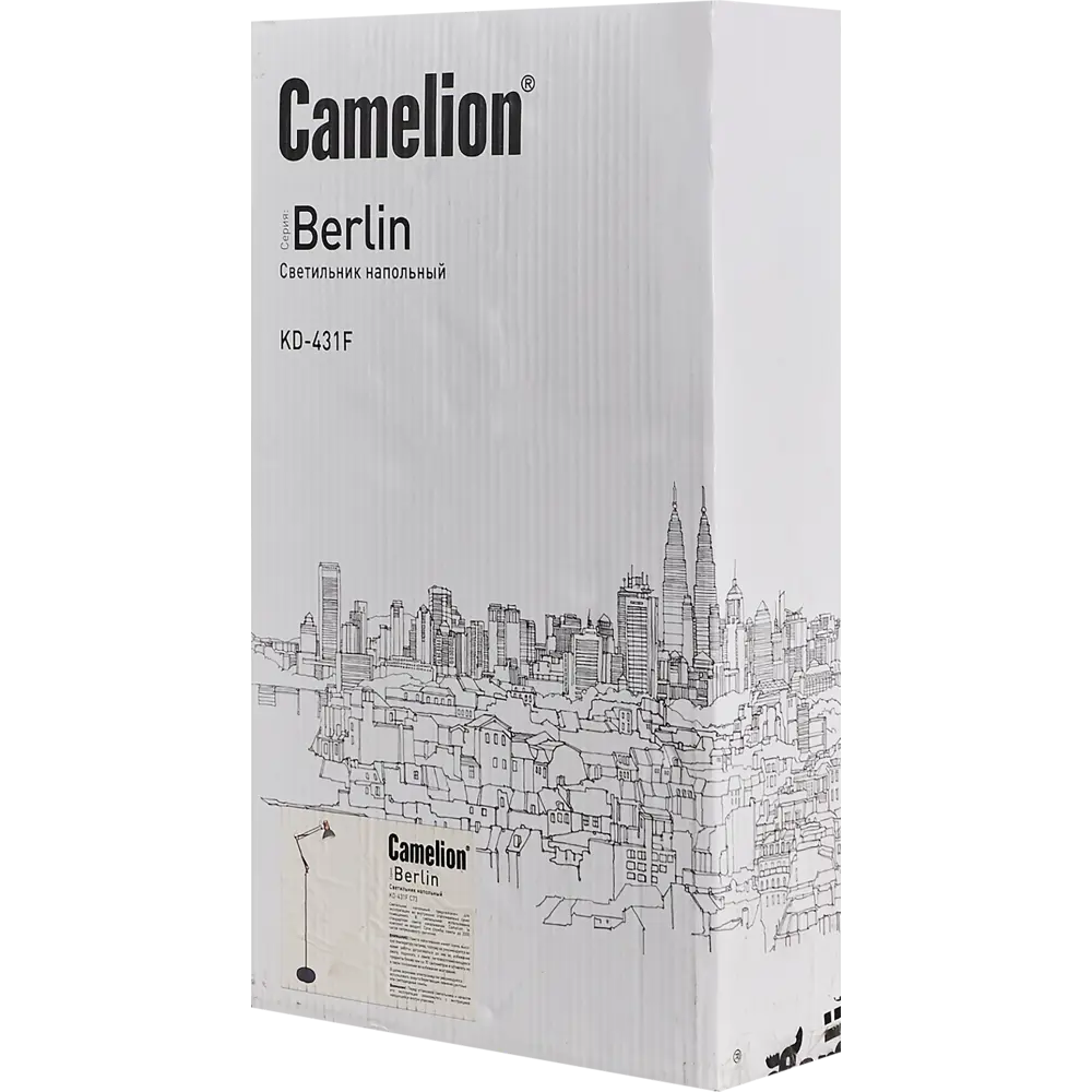 Торшер Camelion Berlin, цвет серый/медь STLM-2158613 - Вид №7