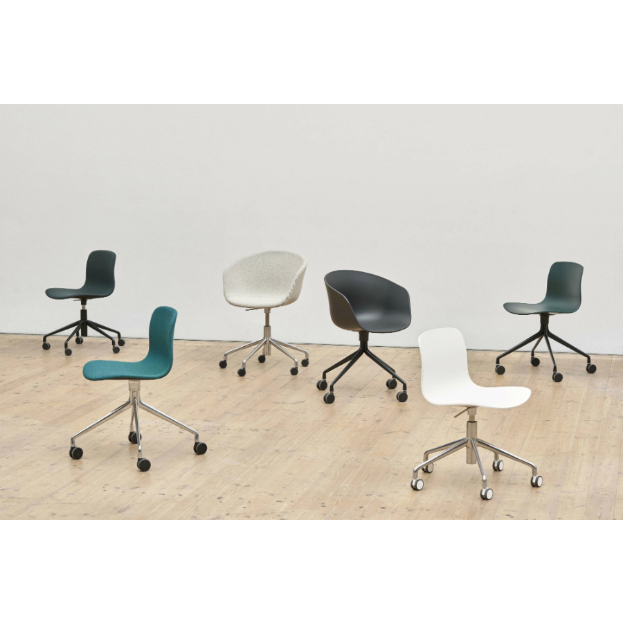 Стул AAC14, кирпичный с черным основанием Hay 923523 - Вид №2