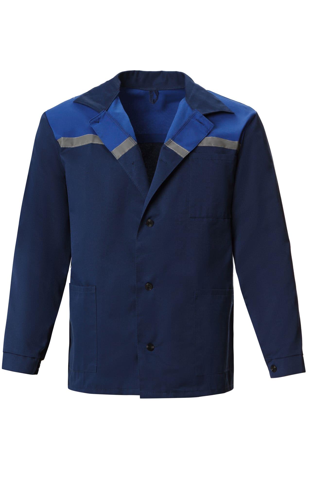 63023 Костюм Строителя темно-синий василек  Летняя спецодежда  размер 48-50/170-176  - Вид №3