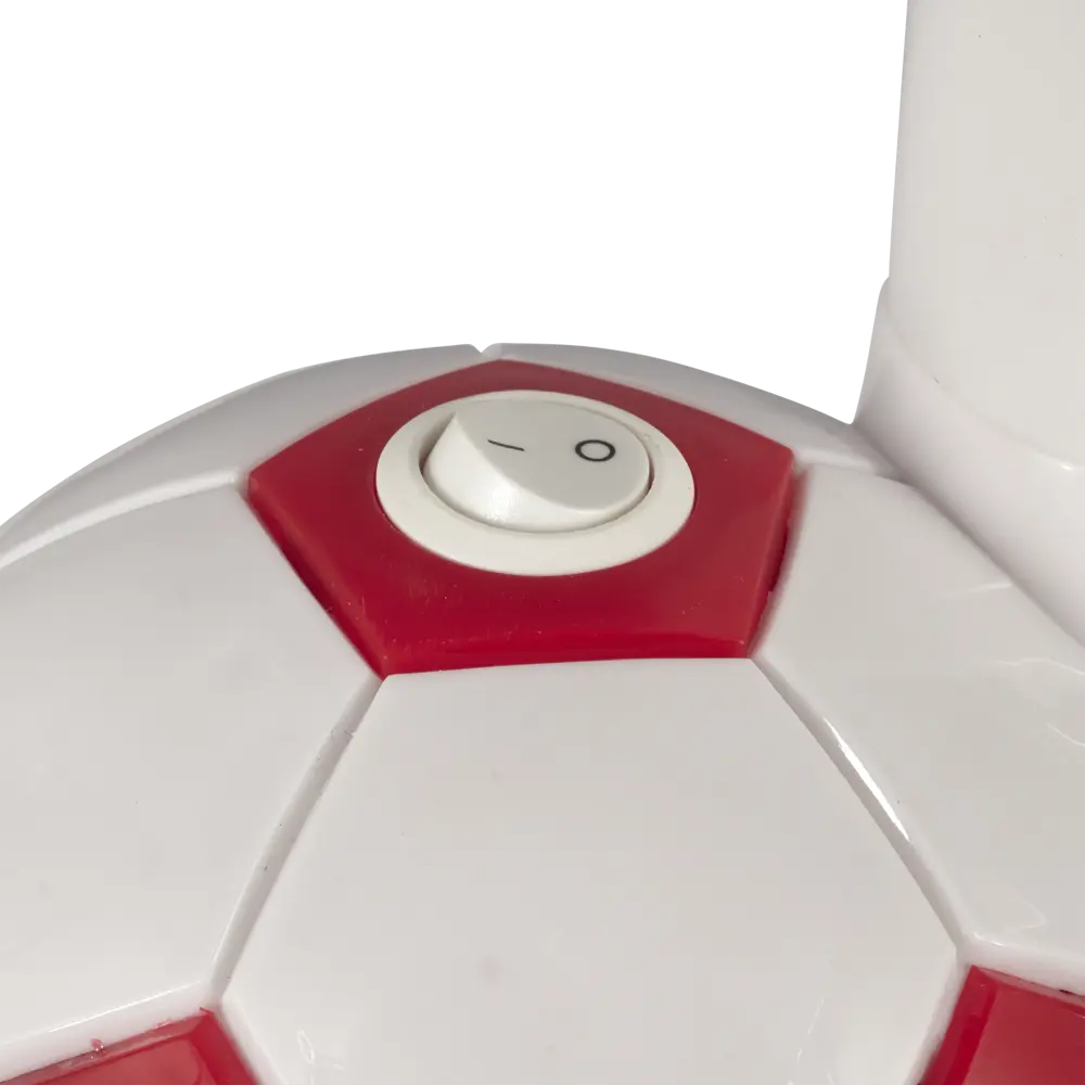 Лампа настольная Мяч E27 40 Вт цвет бело-красный CAMELION STLM-2146148 - Вид №5