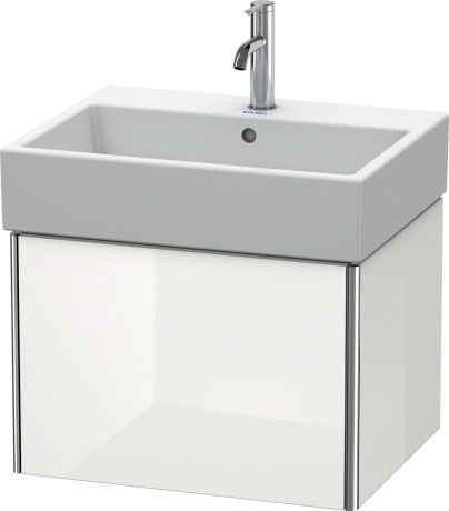 XS409301818 Тумбочка подвесная XSquare #XS4093 584 x 460 мм Белый матовый, декор Duravit - Вид №2