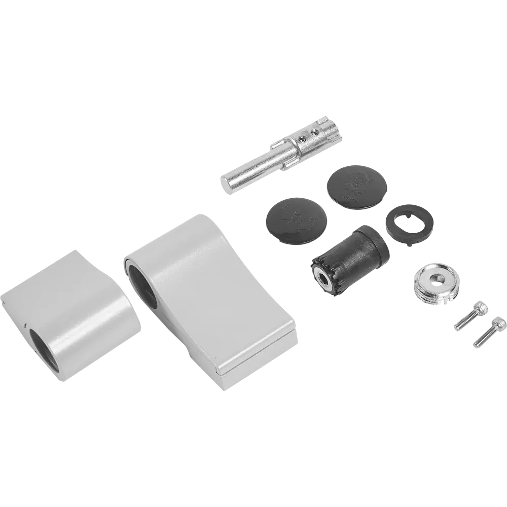 Петля дверная универсальная MED0061.01 107x87x35 мм алюминий цвет серебристый Santreyd STLM-2078202 - Вид №1
