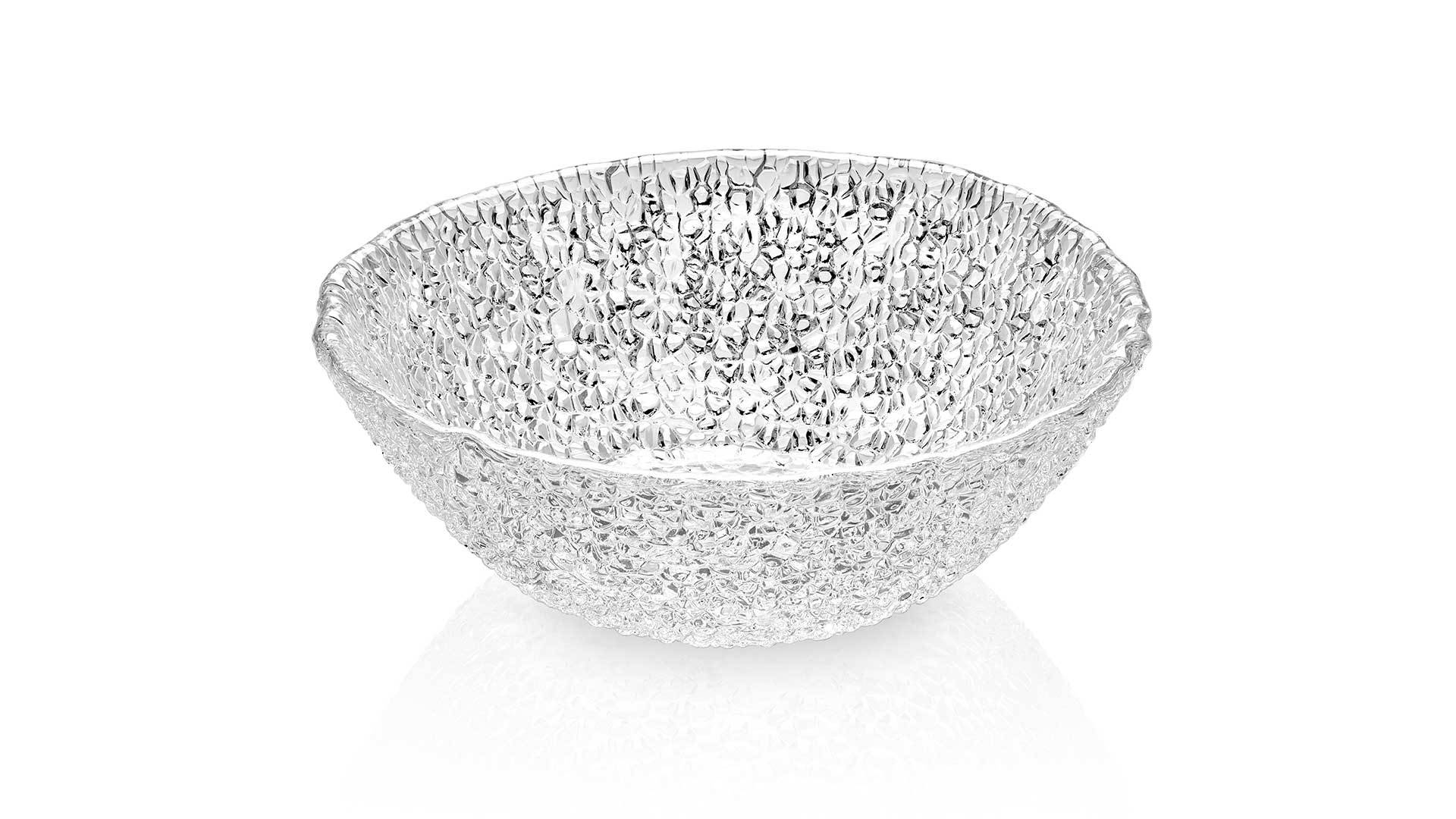 10565525 IVV Набор салатников IVV "Экстра" 20см на подставке 45см, 3+1шт Стекло  - Вид №2