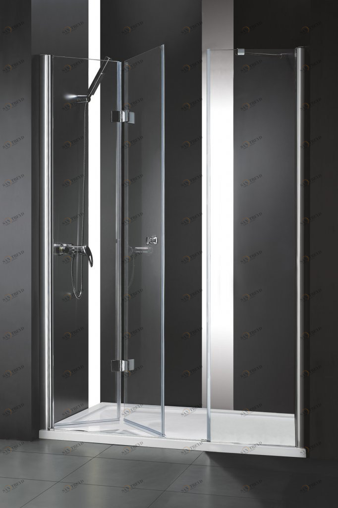 Душевая дверь в нишу CEZARES ELENA-W-BS-13-60+50/50-P-Cr-R