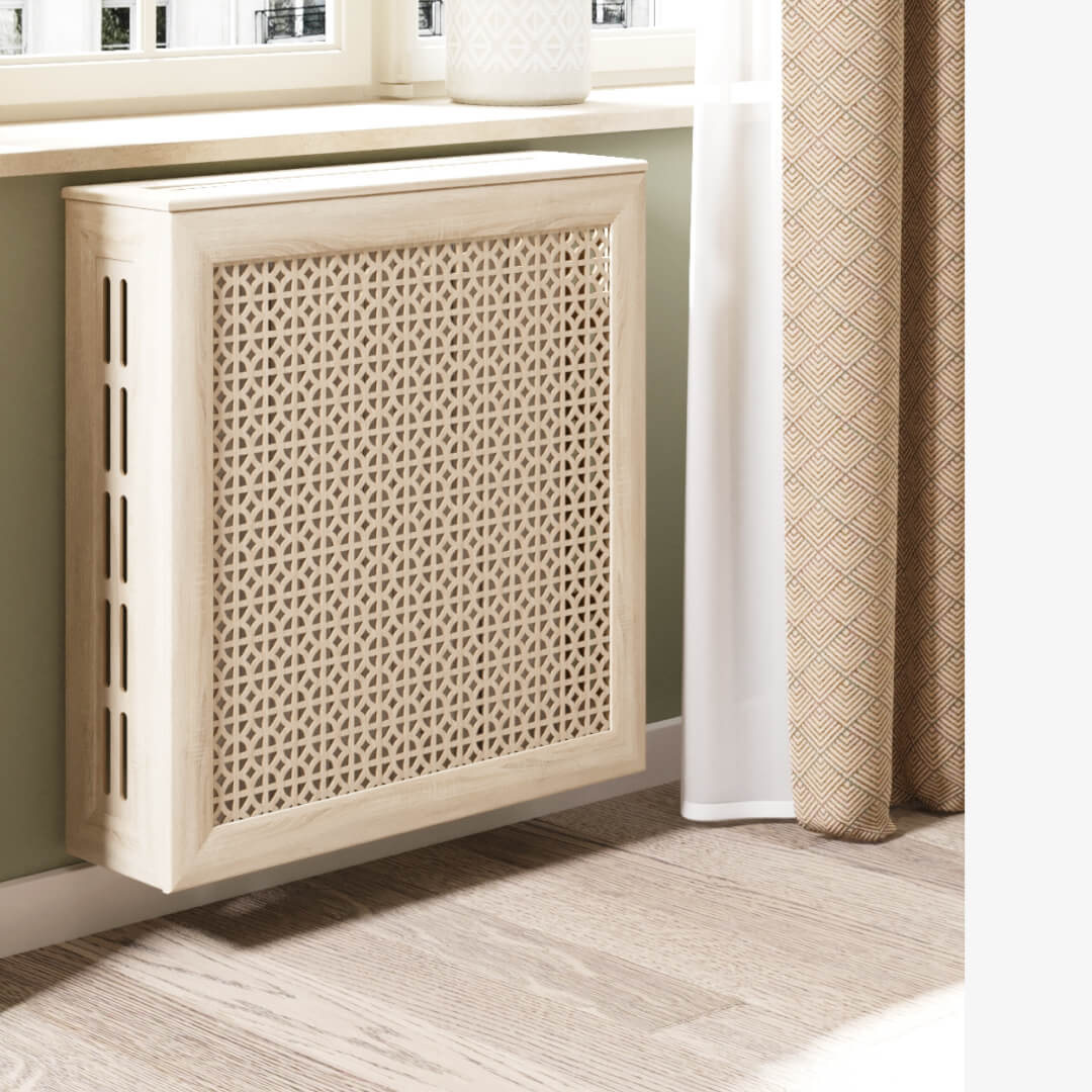 Экран для радиатора 60х60 см Сусанна дуб сонома STELLA Standart STSR-1194 - Вид №1