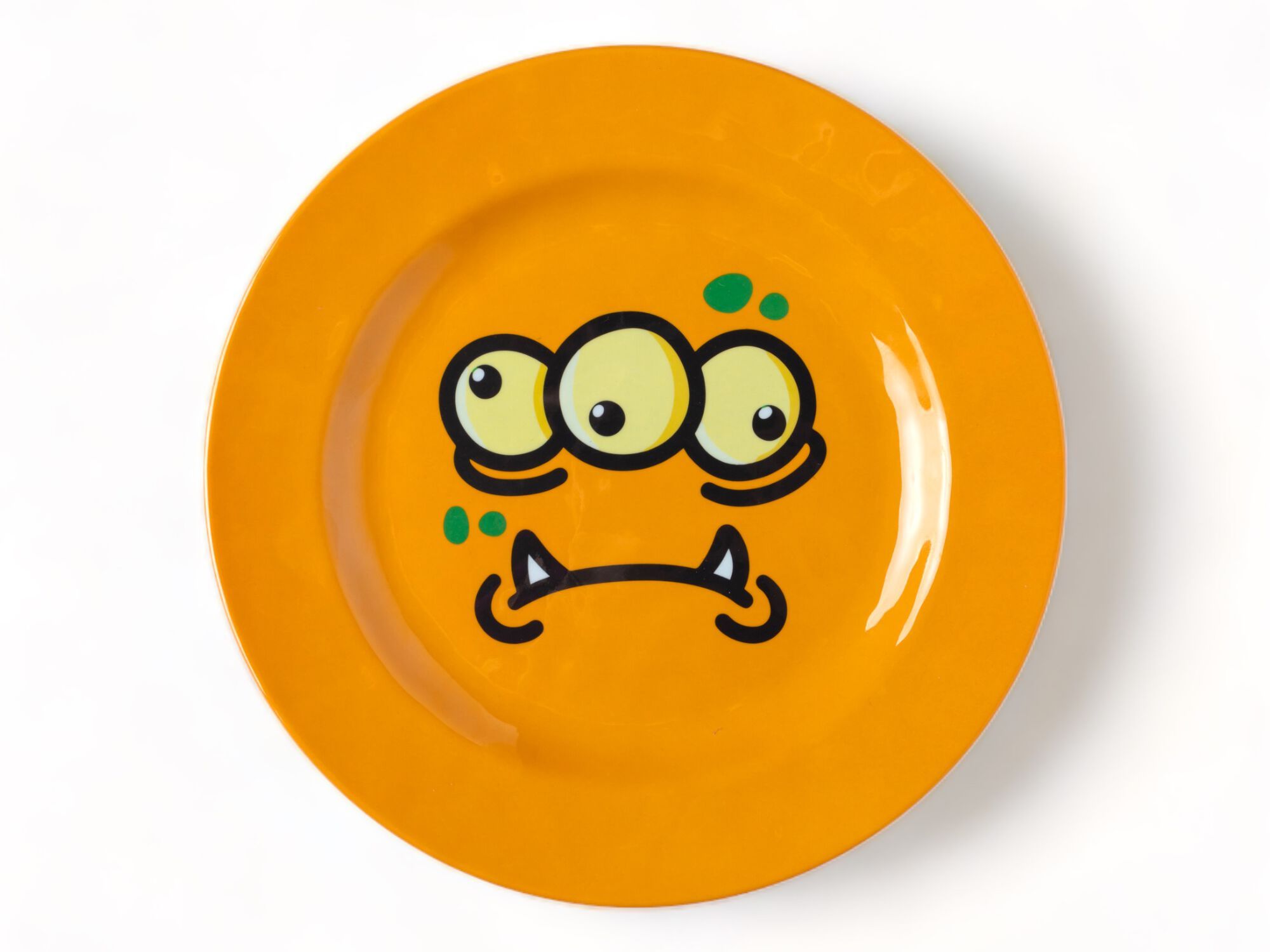 Меламиновая круглая сервировочная тарелка Seletti монстры ARCH-00006796 - Вид №1