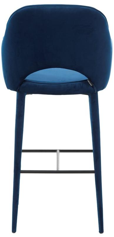 Pols Potten Барный стул высокий из бархата с огнестойкой набивкой Cosy sun-id-1478249 - Вид №3